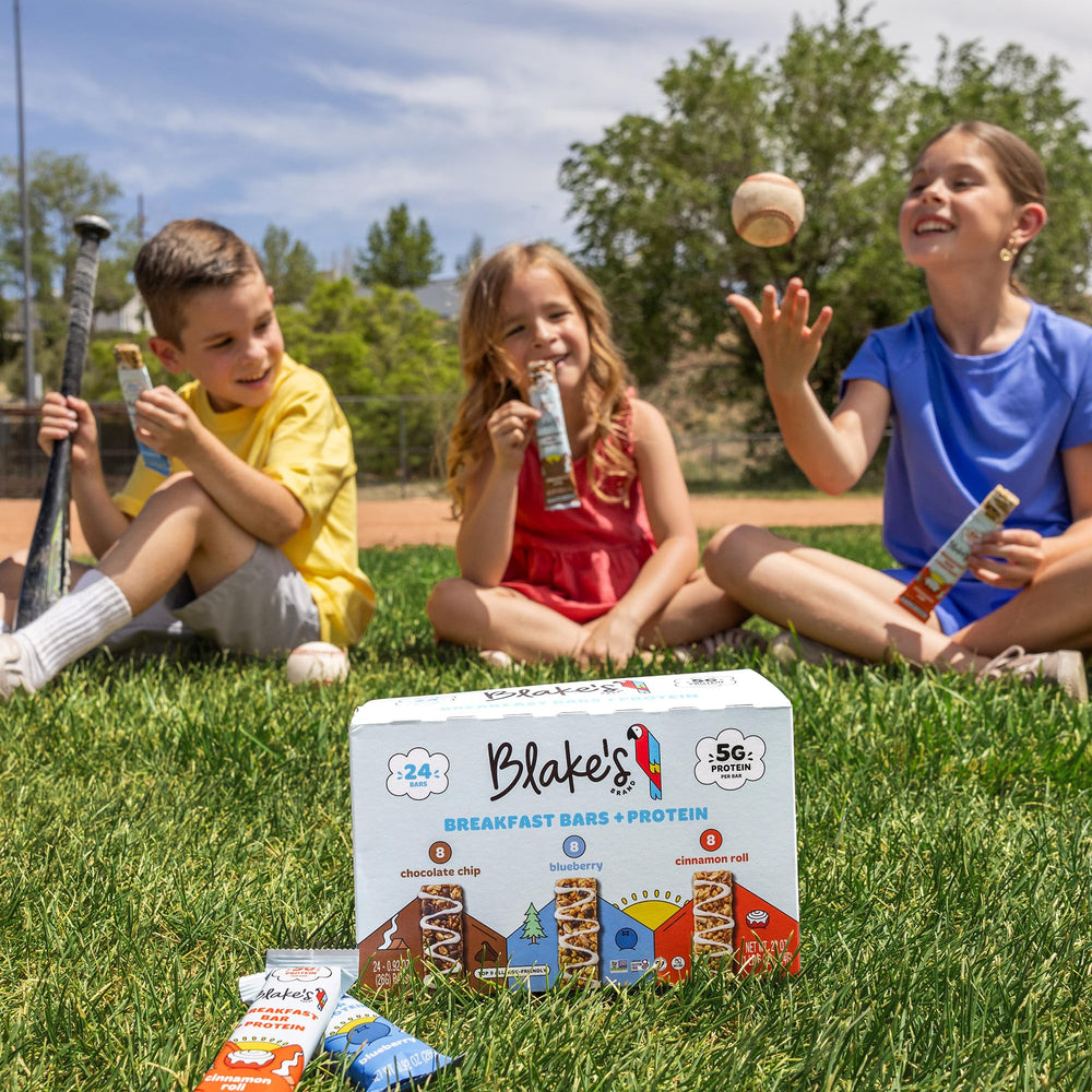 Blake's bars provide 5g plant-based protein for on-the-go energy.