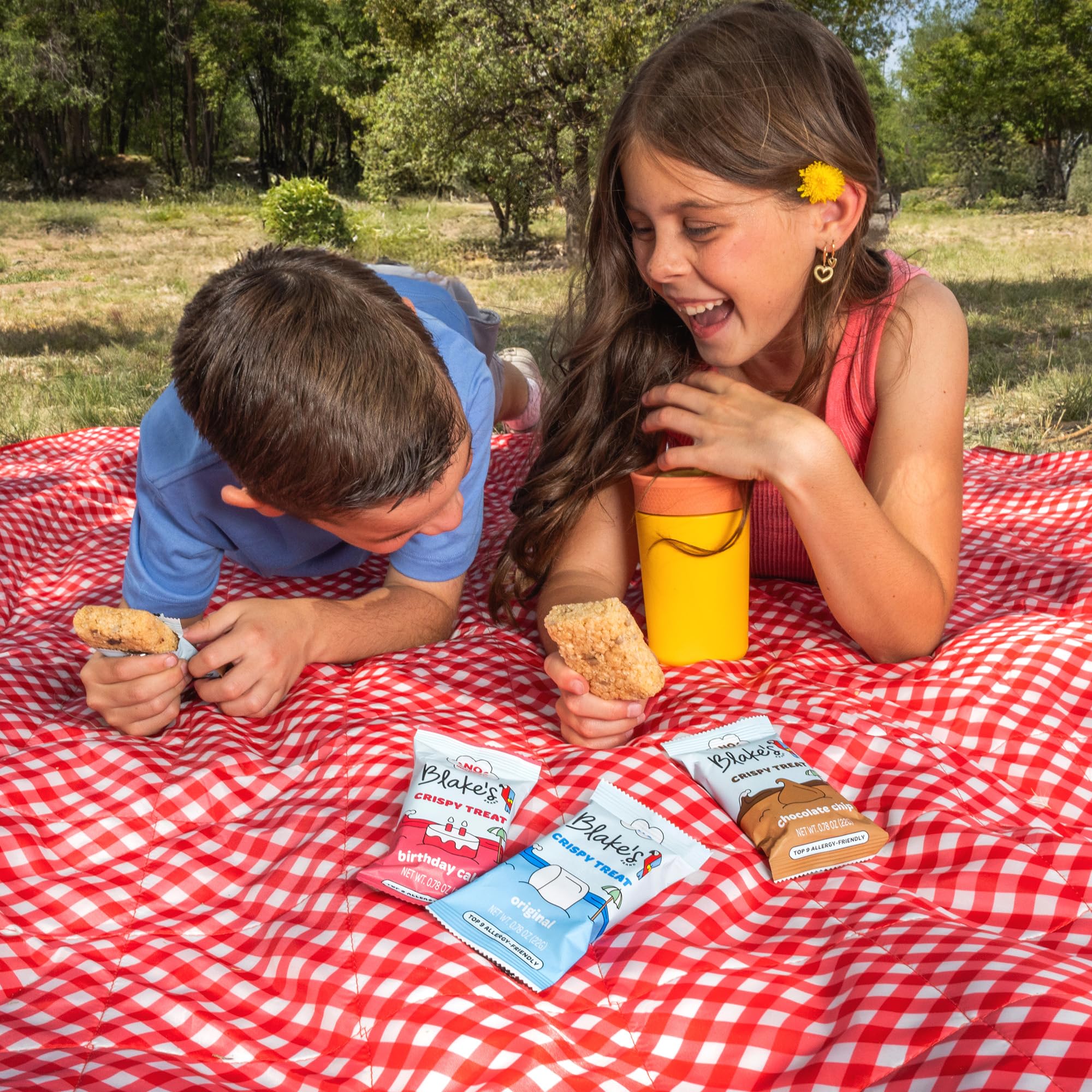Blake's Seed Based Crispy Treats vegan non-GMO option for mindful snacking.