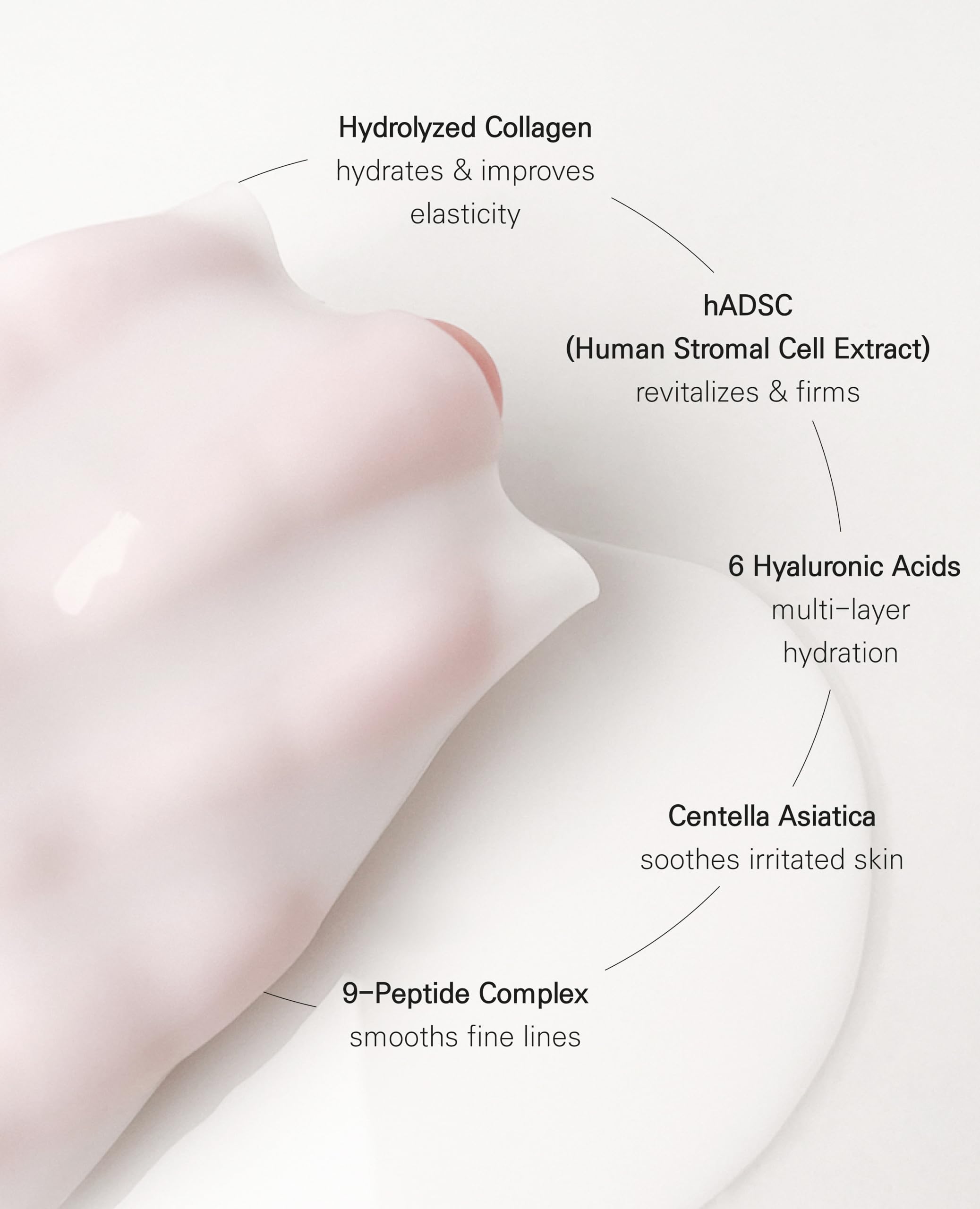 BLANC DUBU Nuborn Cell Hydrogel Neck Mask cooling effect provides a refreshing touch
