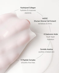 BLANC DUBU Nuborn Cell Hydrogel Neck Mask cooling effect provides a refreshing touch