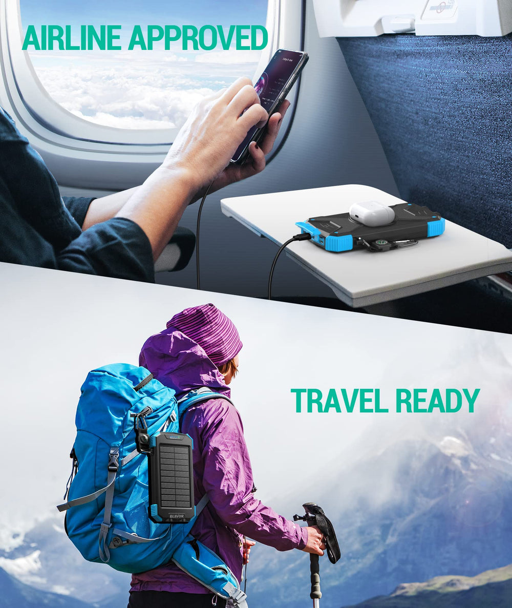 BLAVOR IPX5 waterproof, dustproof, and shockproof case withstands harsh conditions.
