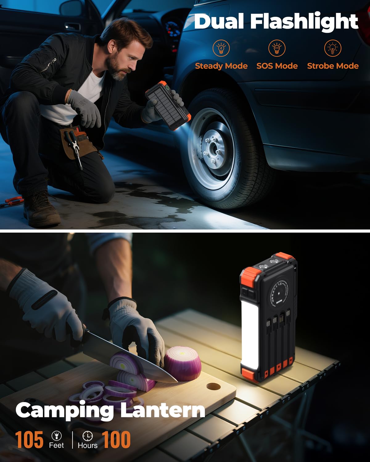 BLAVOR survival tools including compass and thermometer for outdoor prep