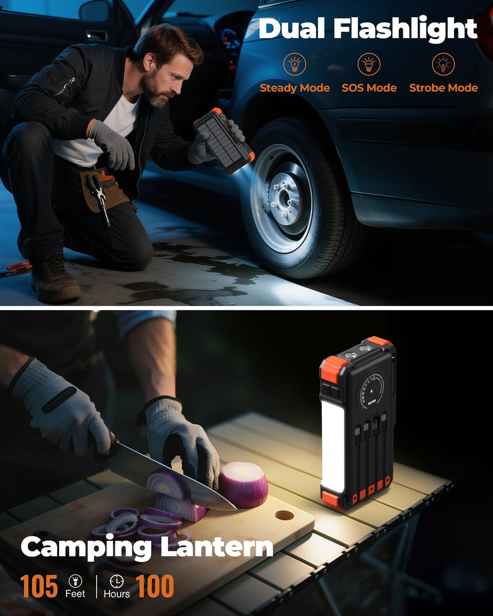 BLAVOR survival tools including compass and thermometer for outdoor prep