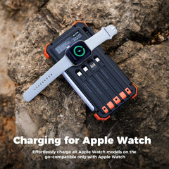 BLAVOR USB-C and USB-A ports powering devices quickly