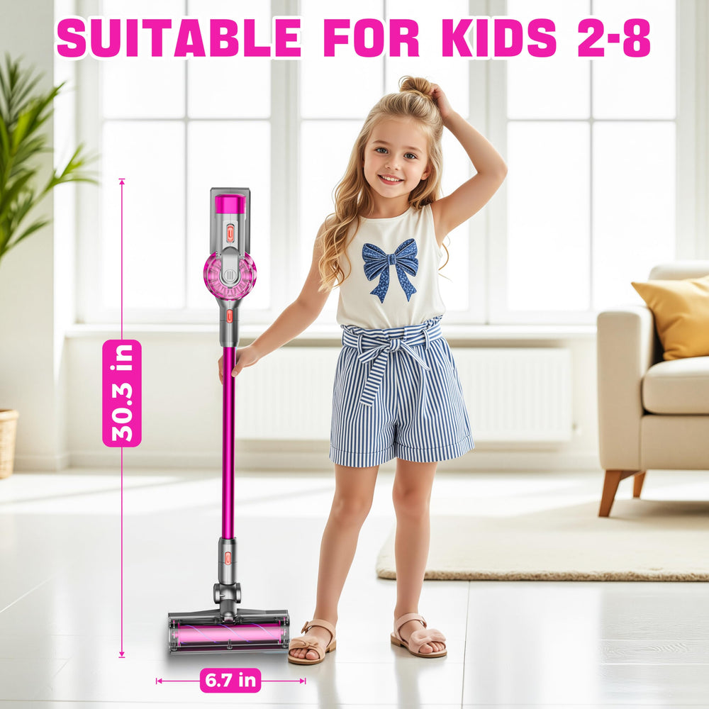 BLAXTEM auto/manual modes give kids choice in playtime cleaning.