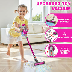 BLAXTEM roller attachment aids quick surface cleaning during imaginative play.