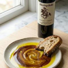 Blazing Bella naturally sweet balsamic highlights balanced flavor for everyday use.