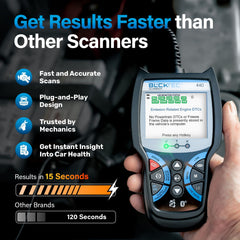 BLCKTEC 440 live data graph displays real-time engine performance.