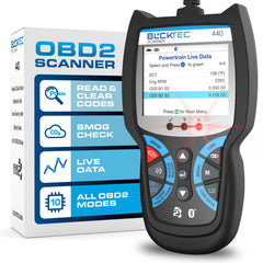 BLCKTEC 440 scanner compact design for easy in-vehicle diagnostics.