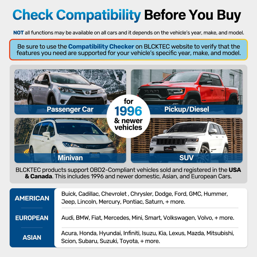 BLCKTEC 460T US-based support team offers English and Spanish help