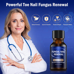 Bldaxn Toe Nail Fungus Renewal steps overview image showing application sequence.