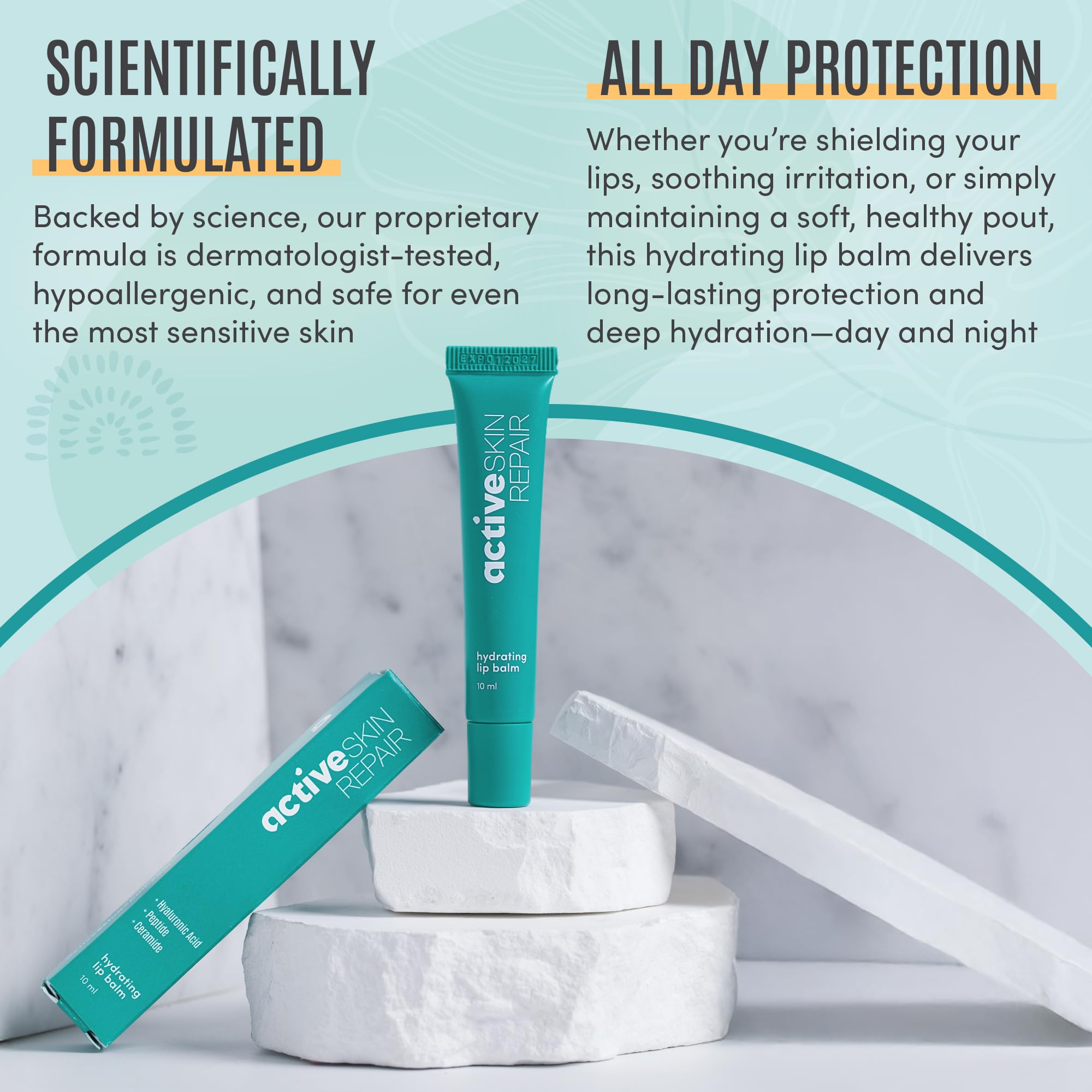 BLDG ACTIVE hyaluronic acid and ceramides ingredients highlight deep moisture