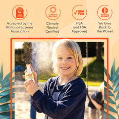 BLDG ACTIVE Kid-friendly antiseptic spray used for sunburns and rashes