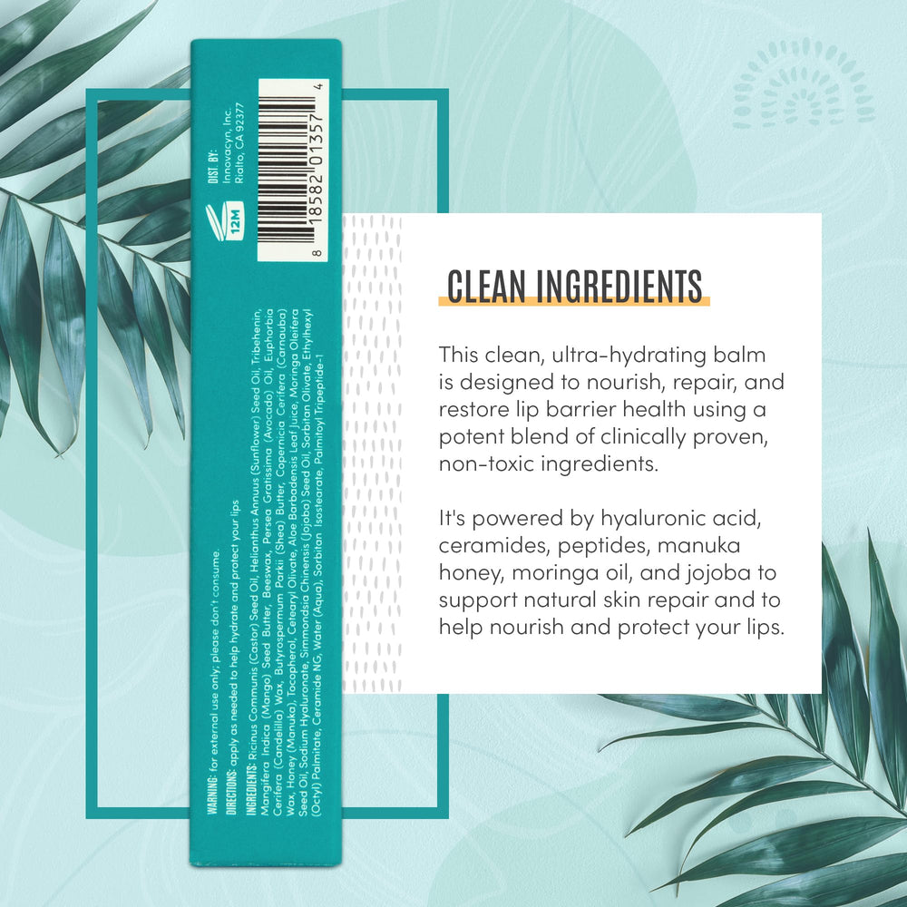 BLDG ACTIVE protective packaging keeps lip balm fresh