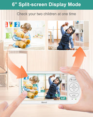 Blemil dual cameras provide wide-angle monitoring from multiple angles