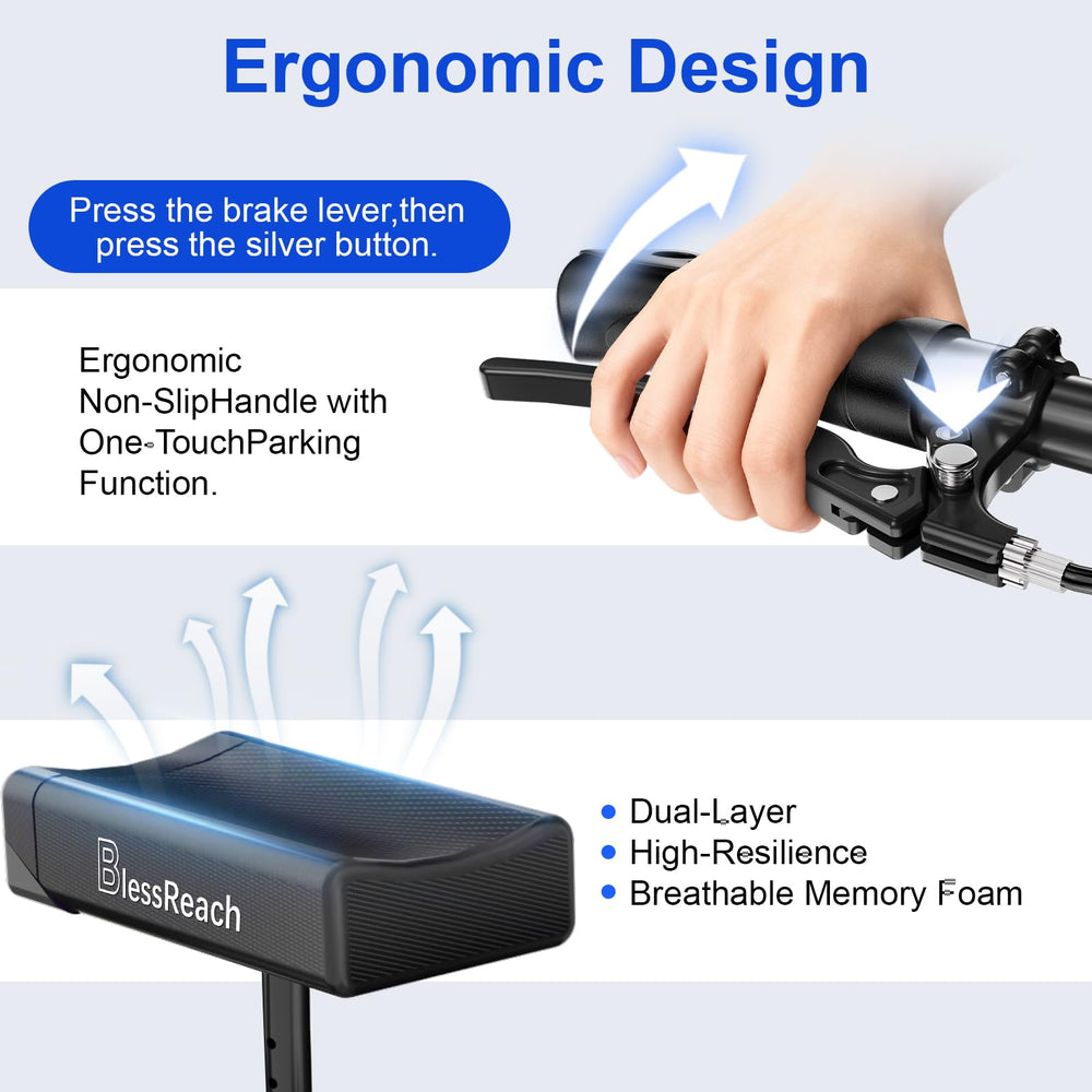 BlessReach height-adjustable handlebars fit a range of users