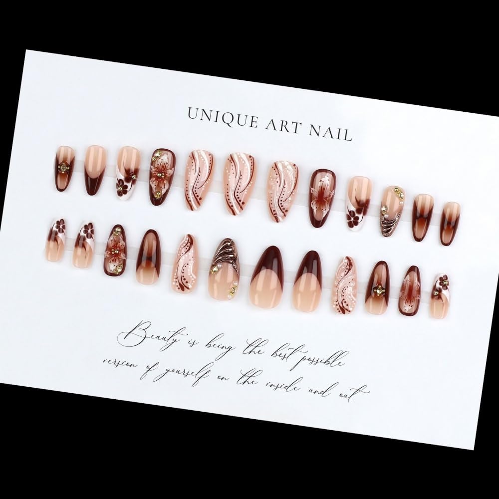 BLGTGH jelly glue stickers enable easy, reusable nail art