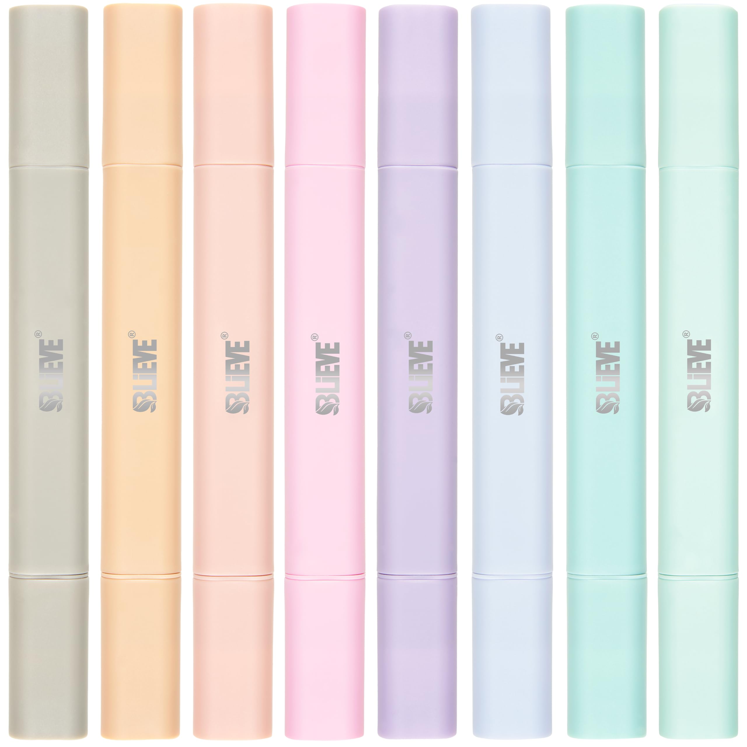 BLIEVE pastel Bible highlighters pack with no bleed on pages
