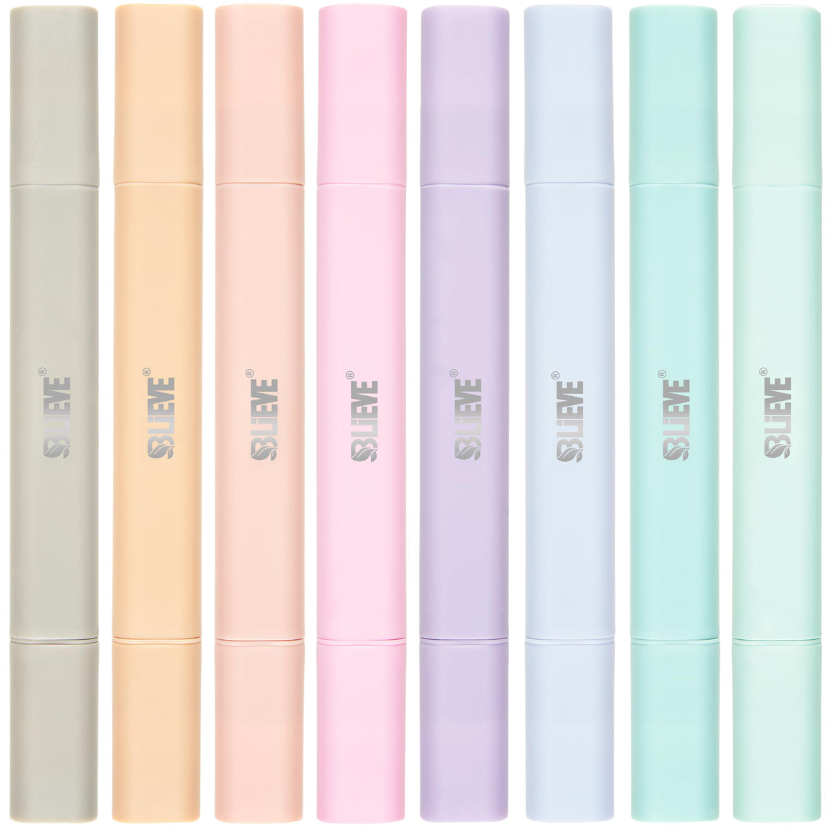 BLIEVE pastel Bible highlighters pack with no bleed on pages