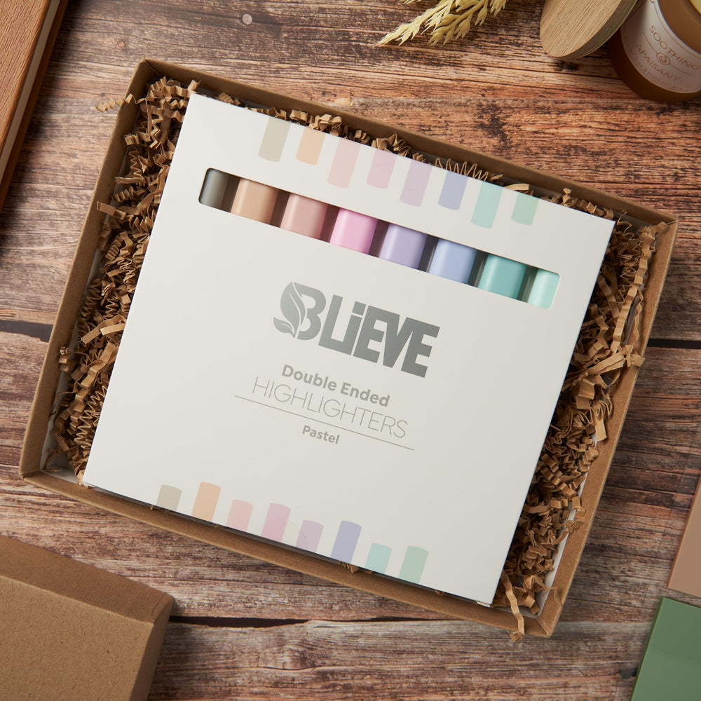 BLIEVE fast-drying, smudge-free ink for clean notes