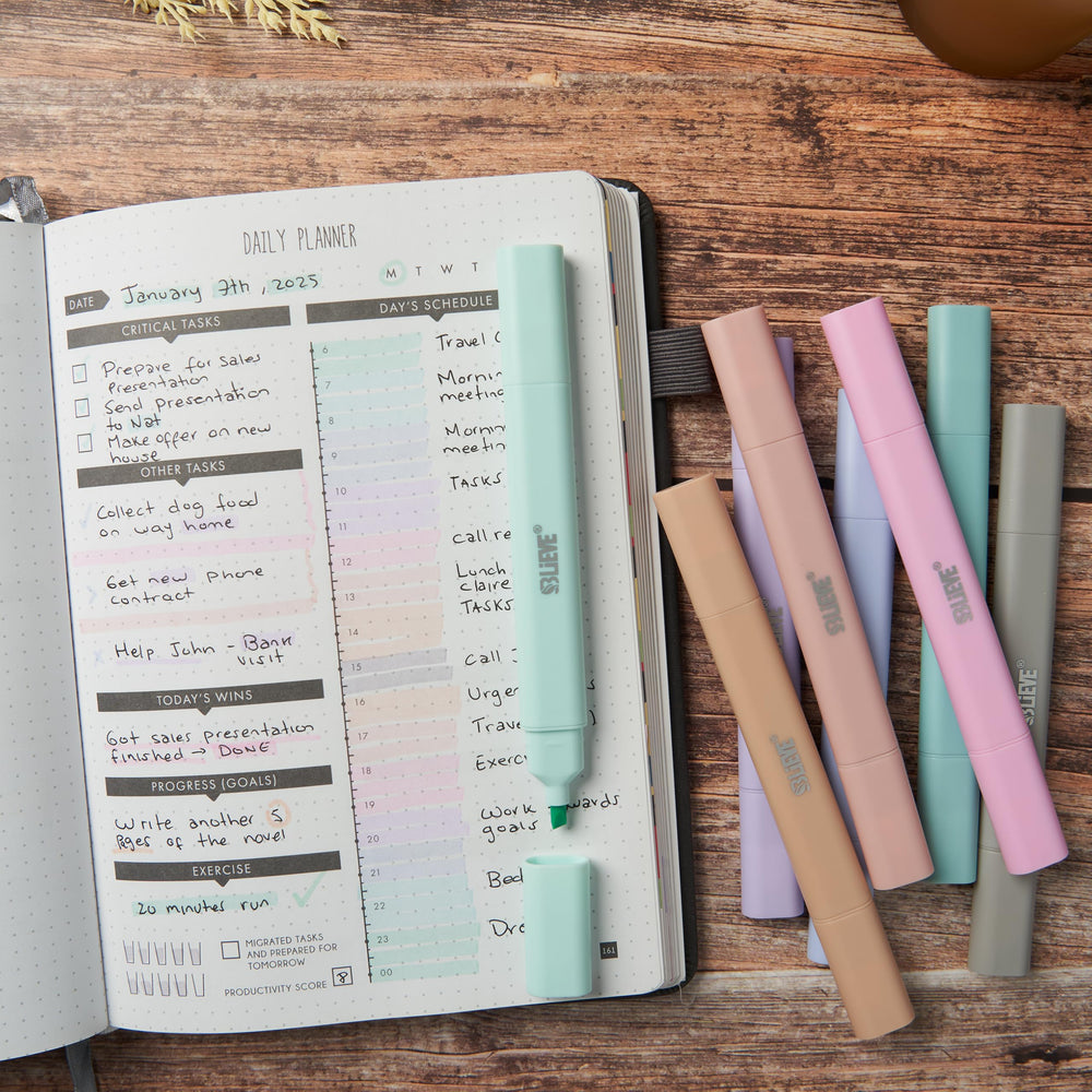 BLIEVE no-bleed Bible highlighters on delicate pages