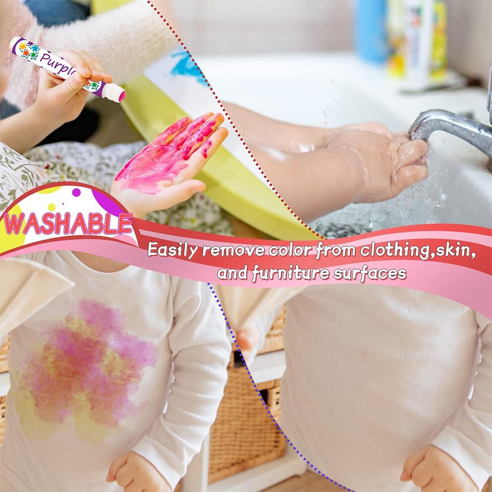 Blimark Bingo Daubers feature washable ink for easy cleanup