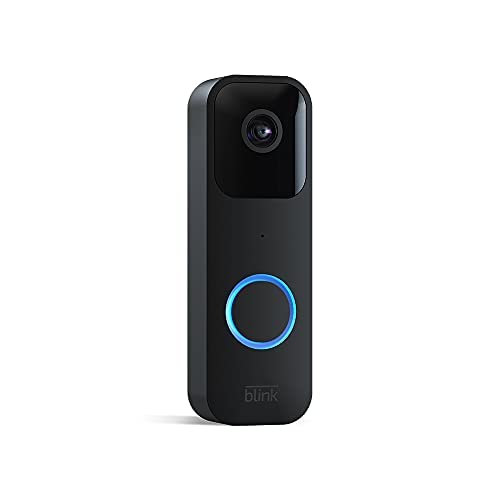Blink Like-New Video Doorbell front door view for secure real-time monitoring.