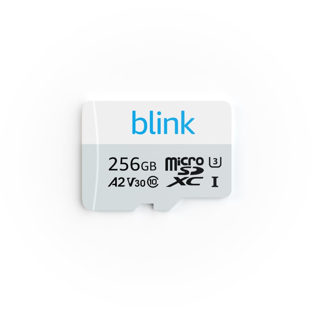 Includes Blink MicroSD card for local storage with XR compatibility.