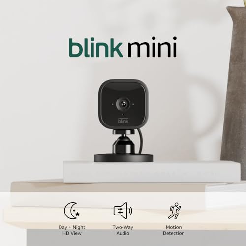 Blink Mini easy setup plugs in quickly for instant home monitoring.
