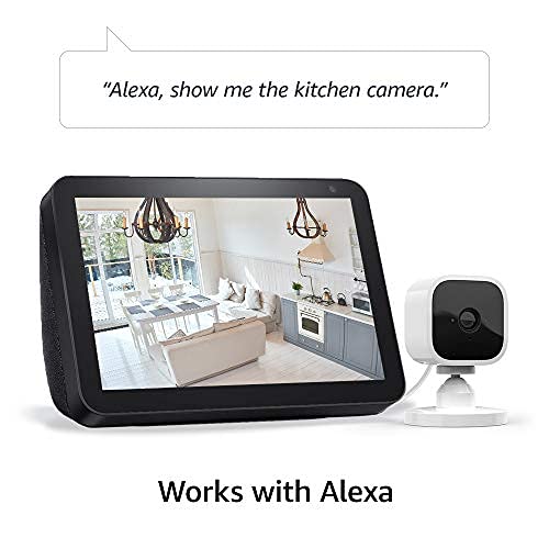 Blink Mini two-way audio lets you speak to family or pets remotely.