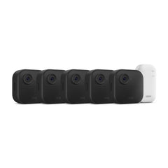 Blink Outdoor 4 camera group view for comprehensive home surveillance.