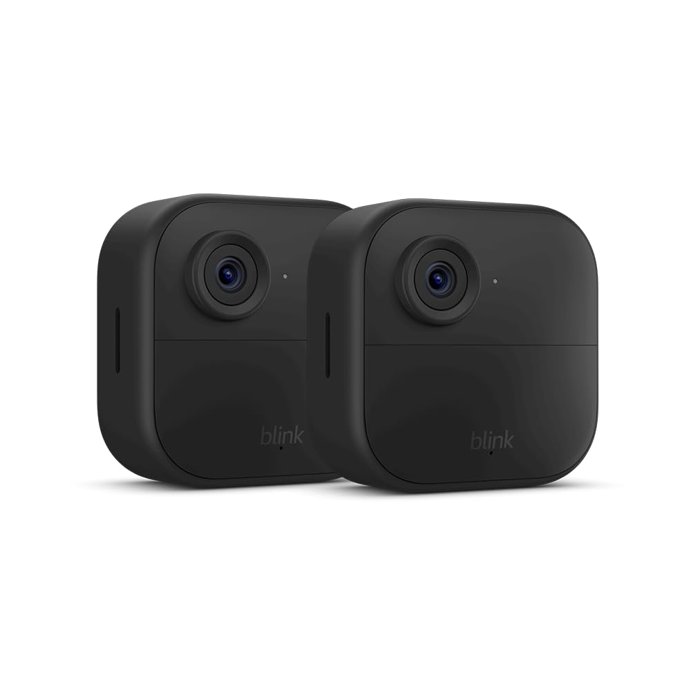 Blink Like-New Outdoor 4 two-camera set for wireless home security and peace of mind