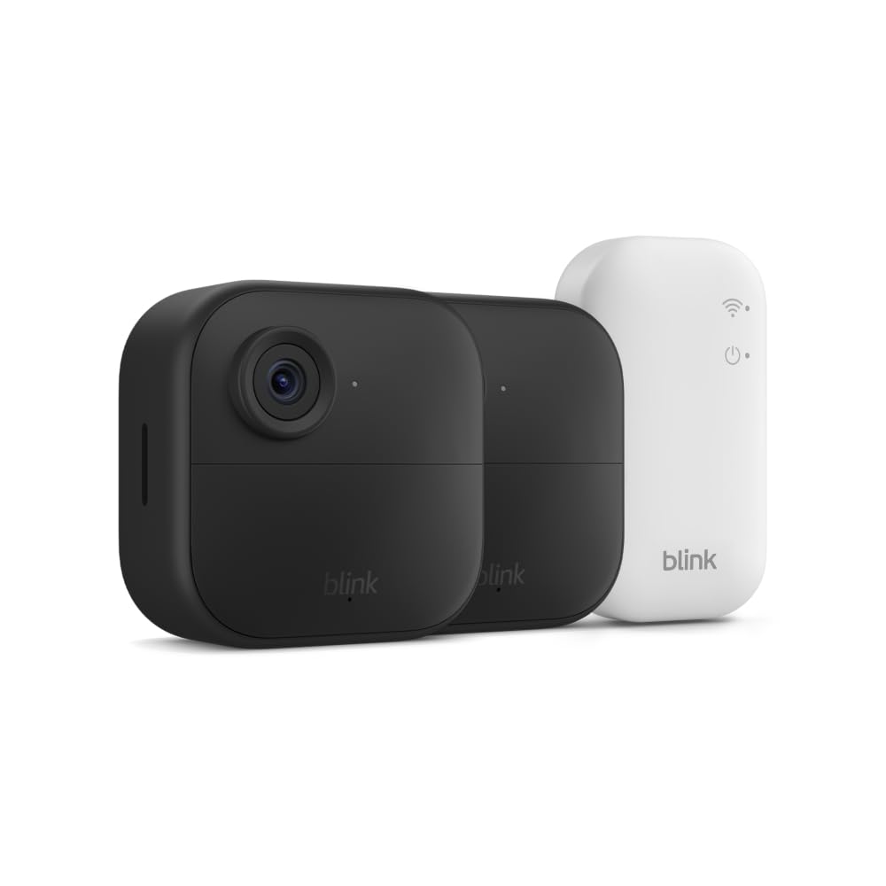 Blink Outdoor 4 front porch setup for wireless home security