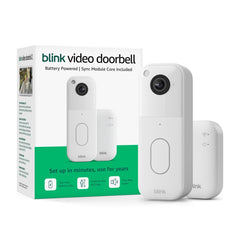 Blink Video Doorbell delivers head-to-toe HD view at the front door for clear deliveries.