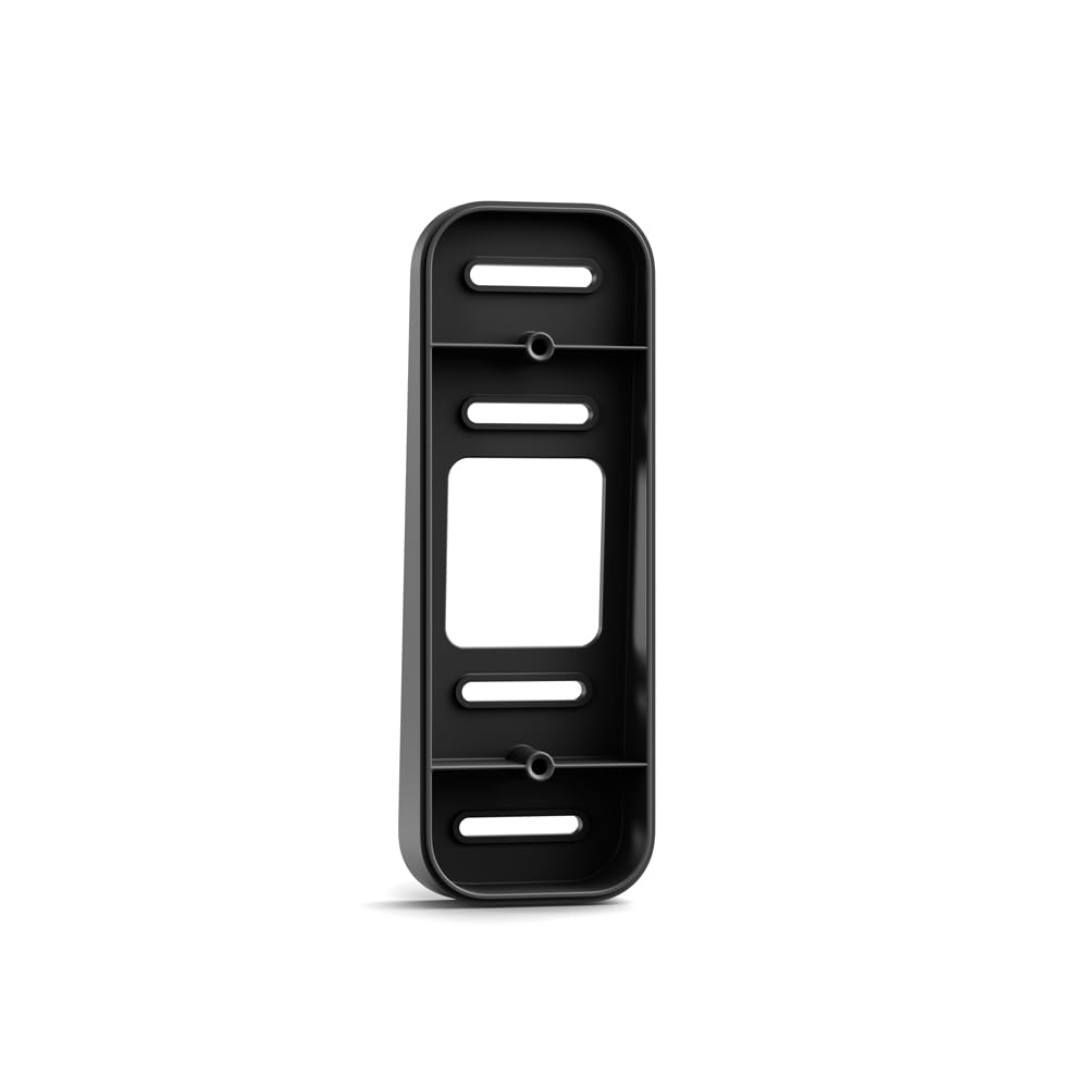 Blink Video Doorbell wedge-mount-black enables a customizable tilt for a better door-view.