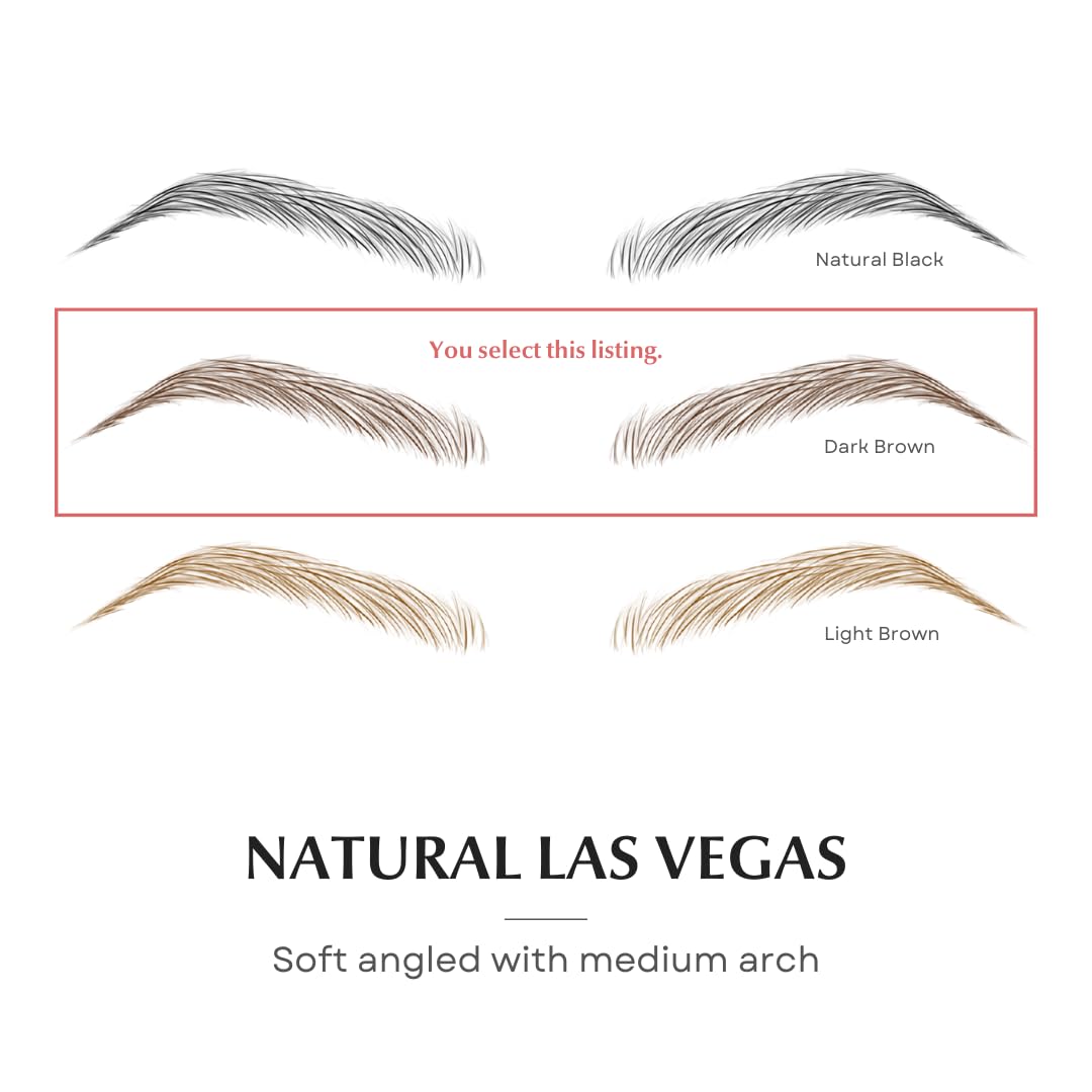 Bliss and Beyond USA real hair stroke brow looks like natural brows and adds fullness.