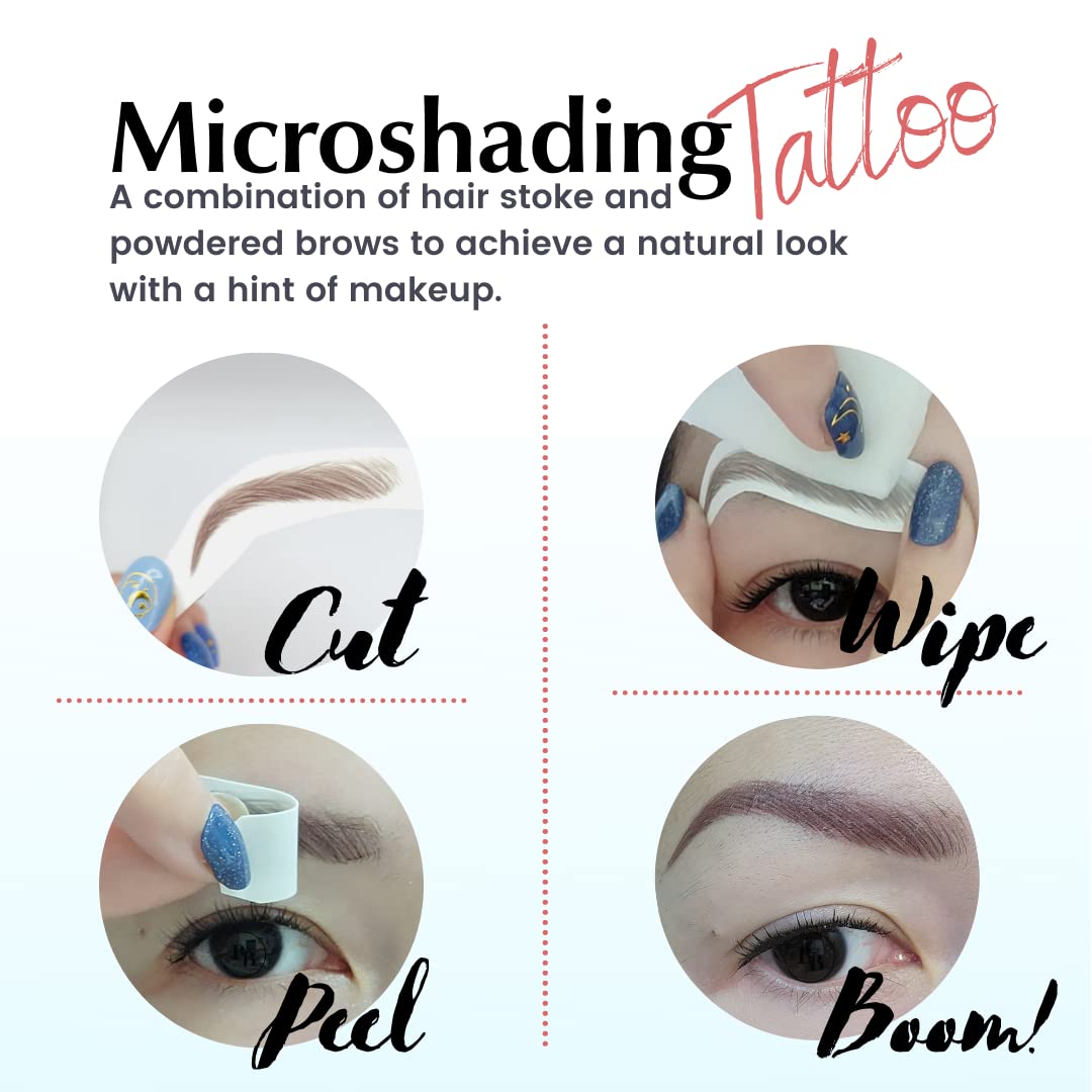 Bliss and Beyond USA sweat-proof brows stay in place during workouts.