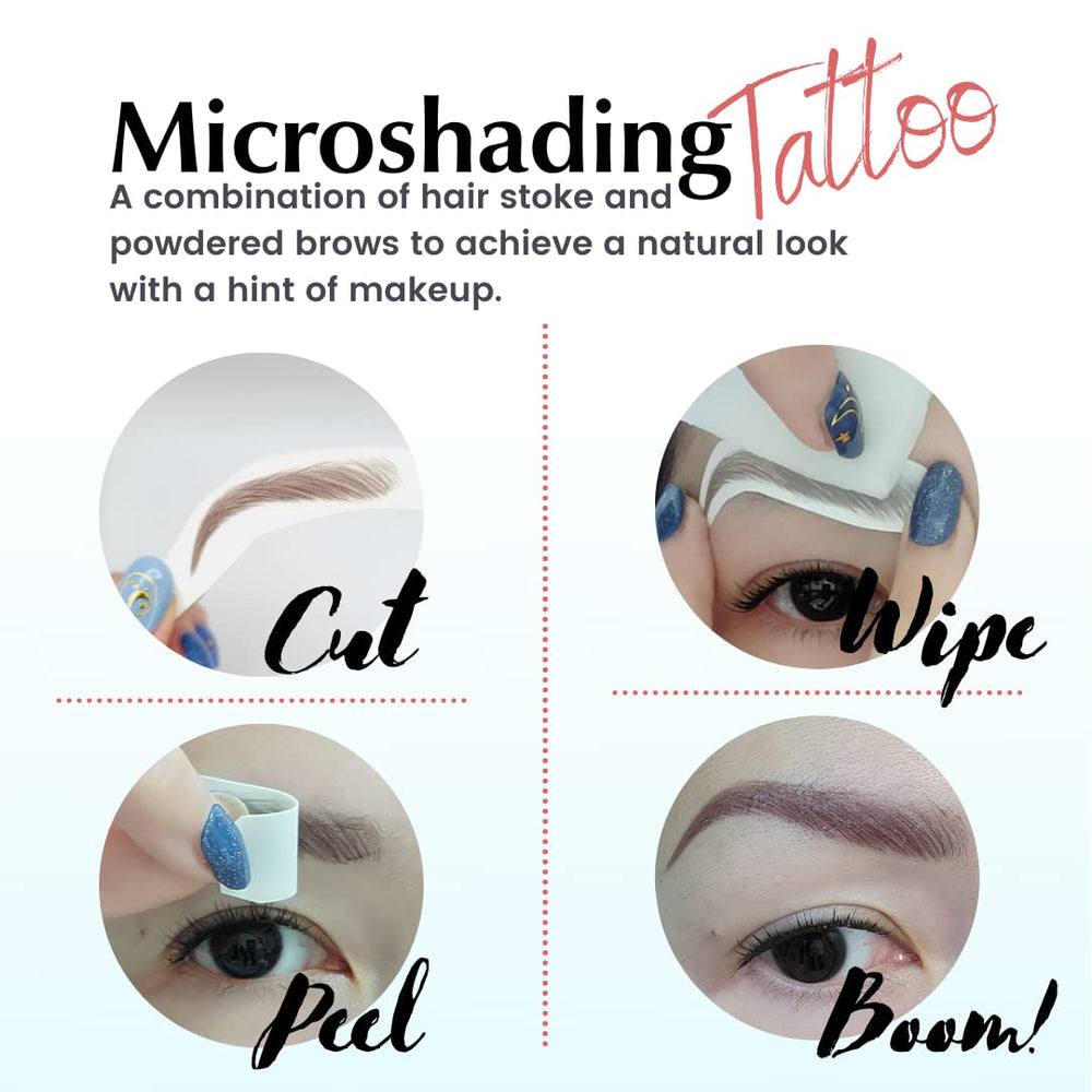 Bliss and Beyond USA sweat-proof brows stay in place during workouts.