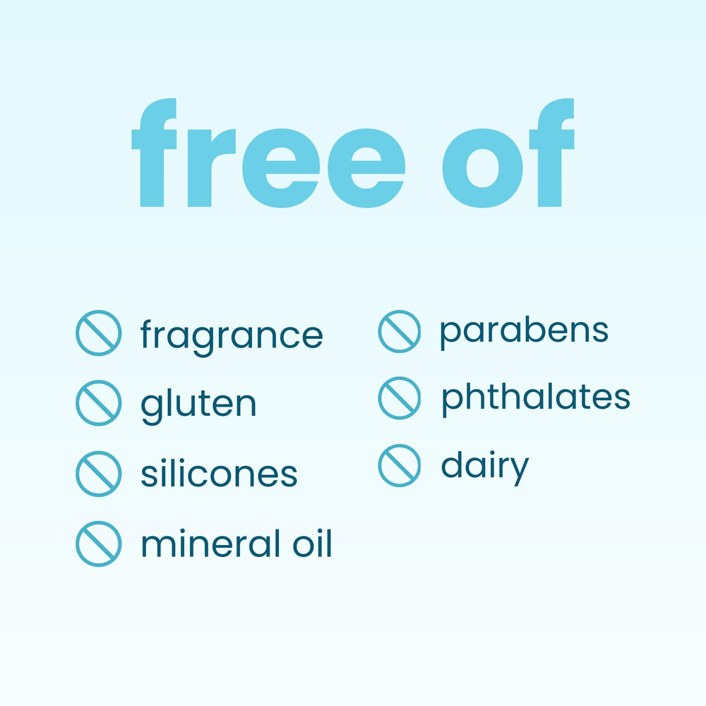 Bliss rich blend of shea butter, coconut oil, and aloe nourish while protecting.