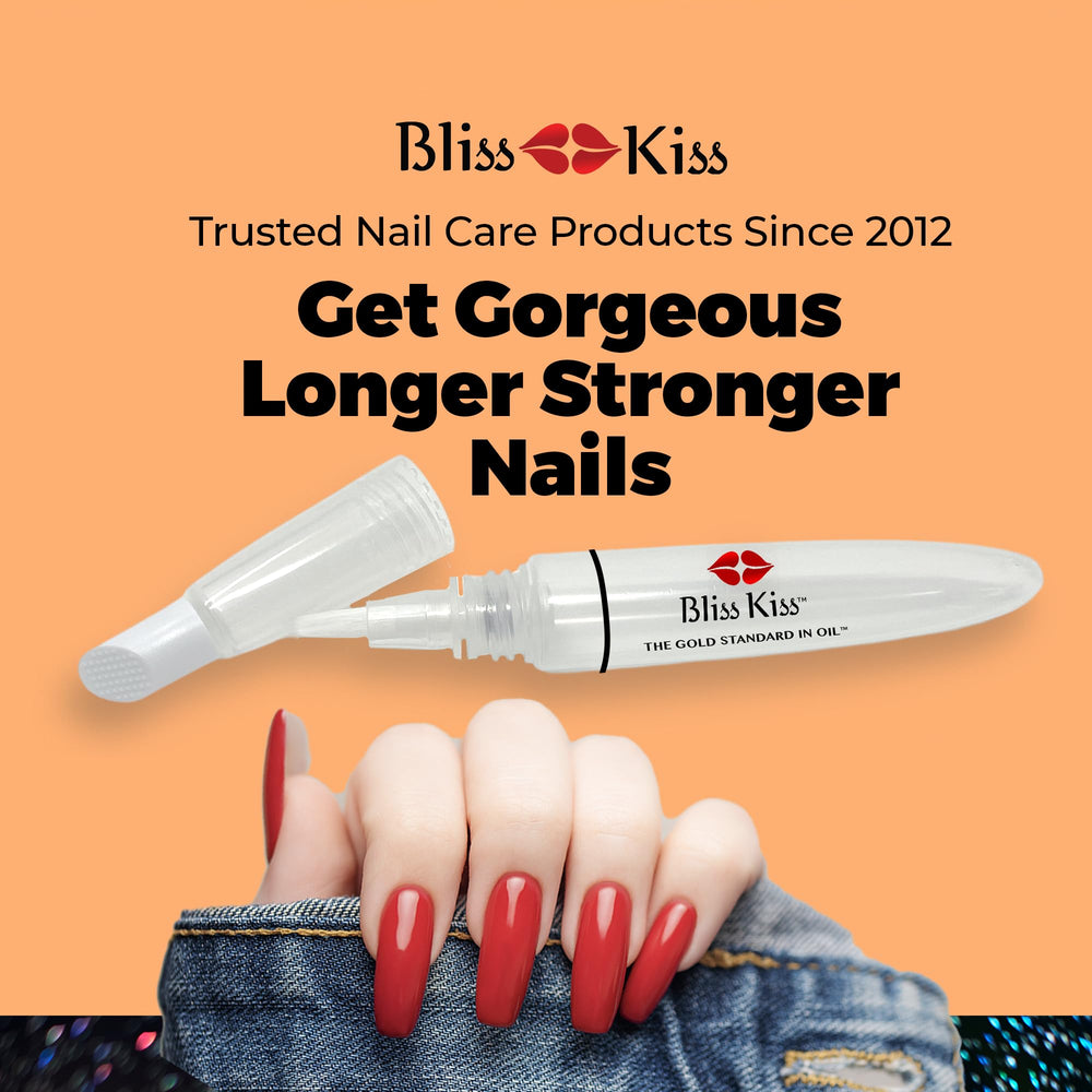 Bliss Kiss cuticle pusher tip for gentle base skin care between manicures.