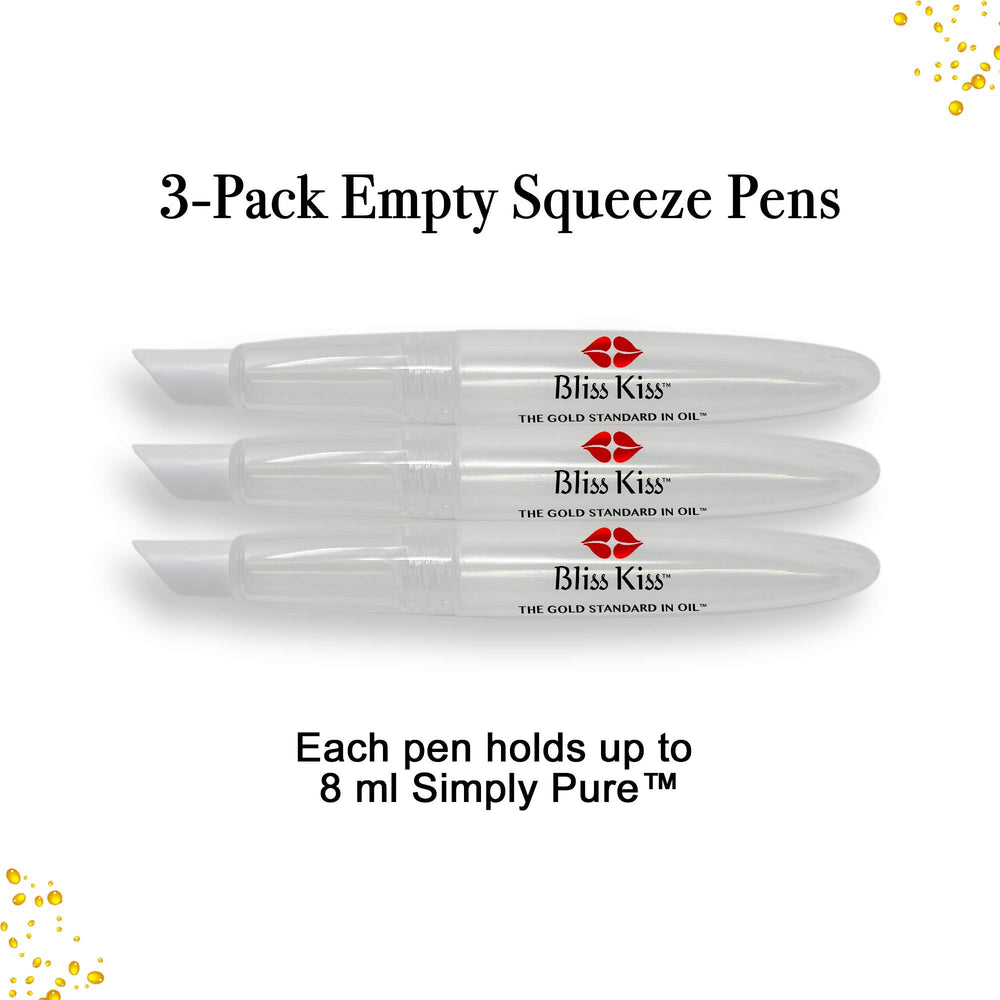 Mess-free Bliss Kiss oil-pen application around nail bed