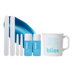 Bliss Poetic Waxing Kit packaging for spa-at-home waxing with mess-free setup.