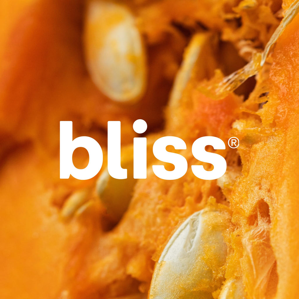 Bliss Pumpkin Powerhouse shea-butter nourishes dry areas after use