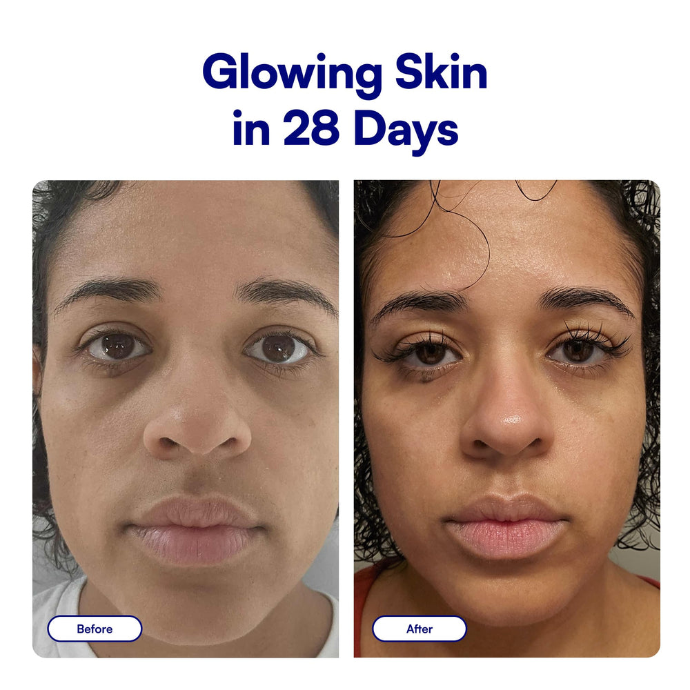 Bliss serum supporting firmer skin and elasticity over time.