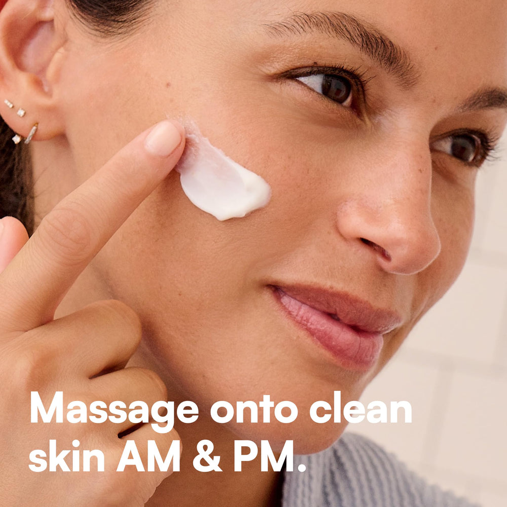 Back label of Bliss moisturizer describes vegan and cruelty-free claims.