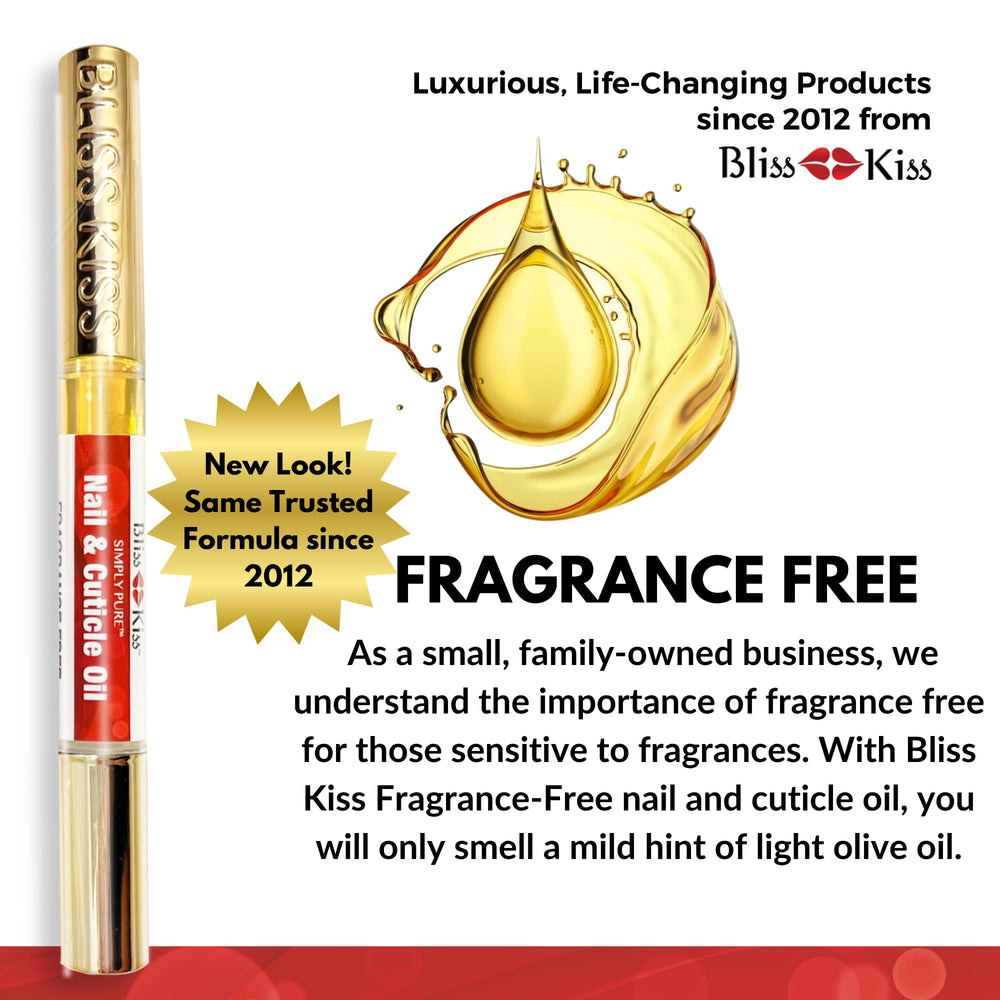 Bliss Kiss packaging highlighting USA-made family-owned brand.