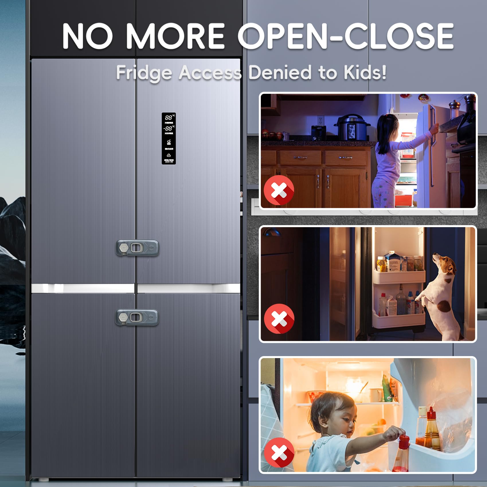 Blissleaf lock open close demo illustrating quick adult access