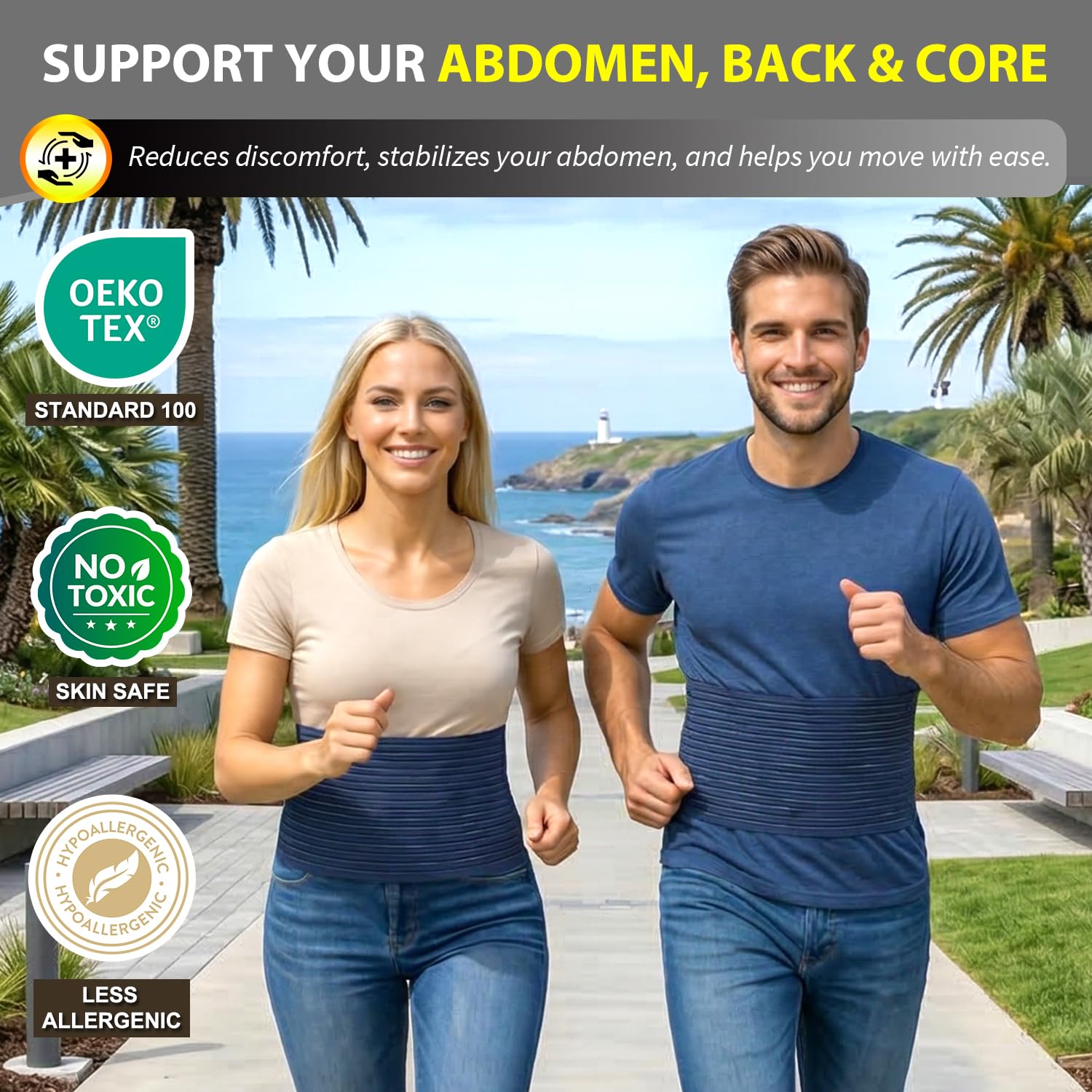 BLITZU For men and women, discreet, comfortable recovery support.