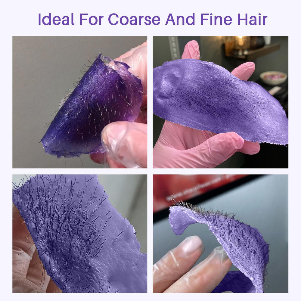 BLITZWAX Lavender wax beads close-up texture for smooth, controlled application.
