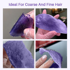 BLITZWAX Lavender wax beads close-up texture for smooth, controlled application.